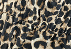 Sienna Animal Print Pleated Midi Skirt