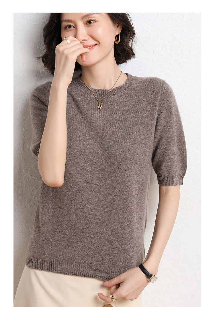 Maren Short Sleeve Knit Sweater