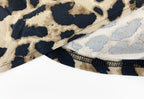 Sienna Animal Print Pleated Midi Skirt