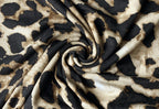 Sienna Animal Print Pleated Midi Skirt