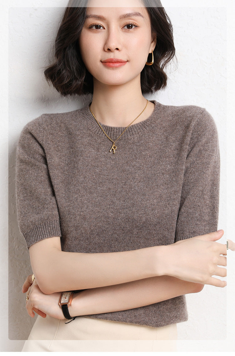 Maren Short Sleeve Knit Sweater
