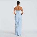 WOLZI Azzura Pleated Split Dress - product image 4