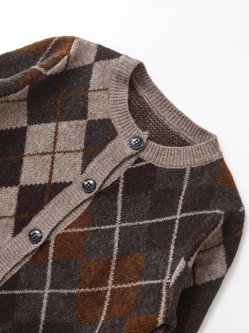 WOLZI Elodie Argyle Knit Cardigan - product image 7