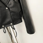 WOLZI Sloane Cropped Faux Leather Jacket - product image 20
