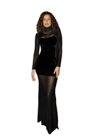 WOLZI Noctelle Mesh Illusion Maxi Dress - product image 6