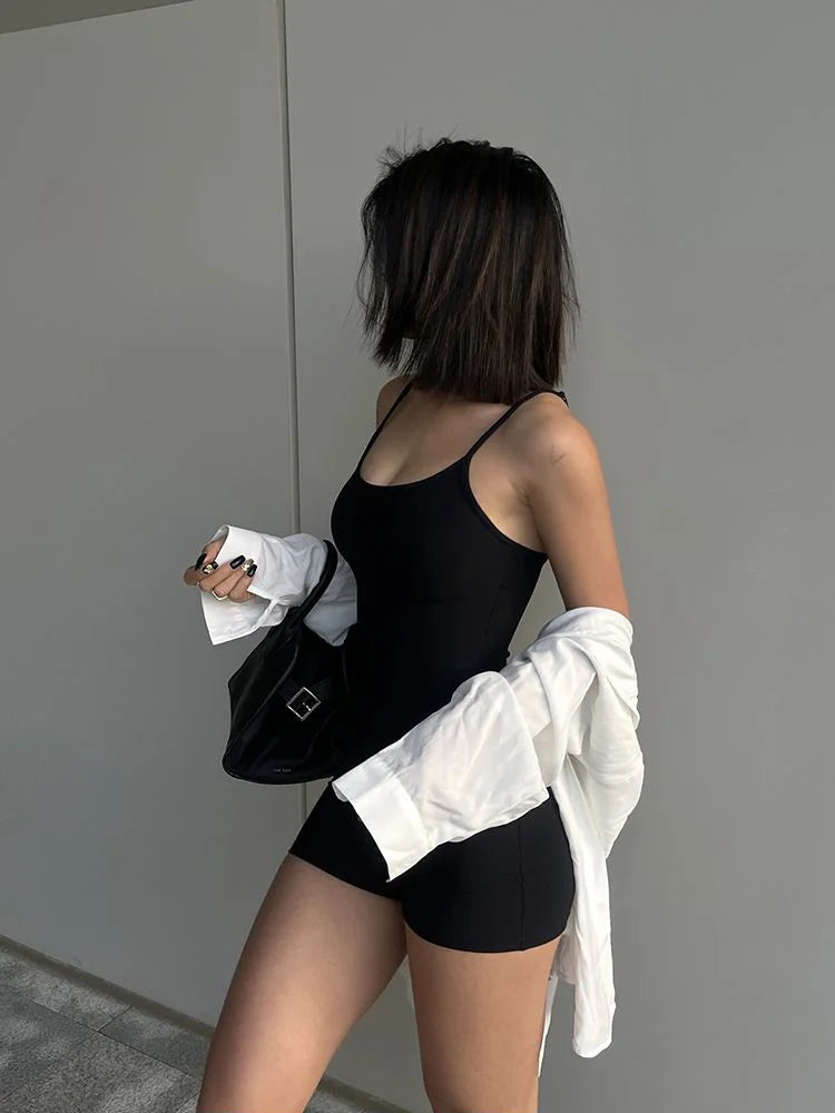 WOLZI Backless Black Tank Bodysuit - product image 8