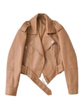 WOLZI Raven Belted Faux Leather Jacket - product image 25