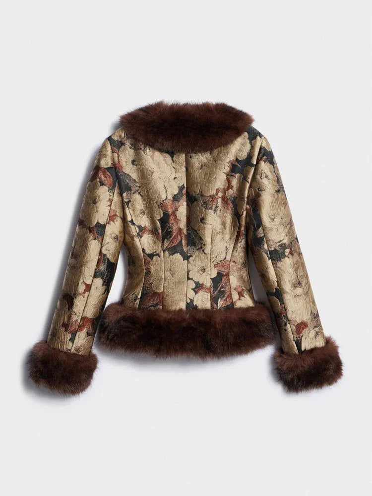 WOLZI Marielle Faux Fur Belted Coat - product image 32