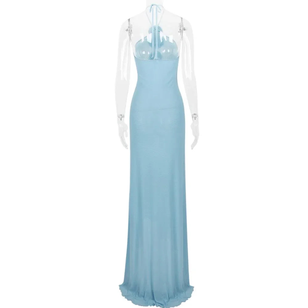 WOLZI Petalia Mesh Evening Dress - product image 11