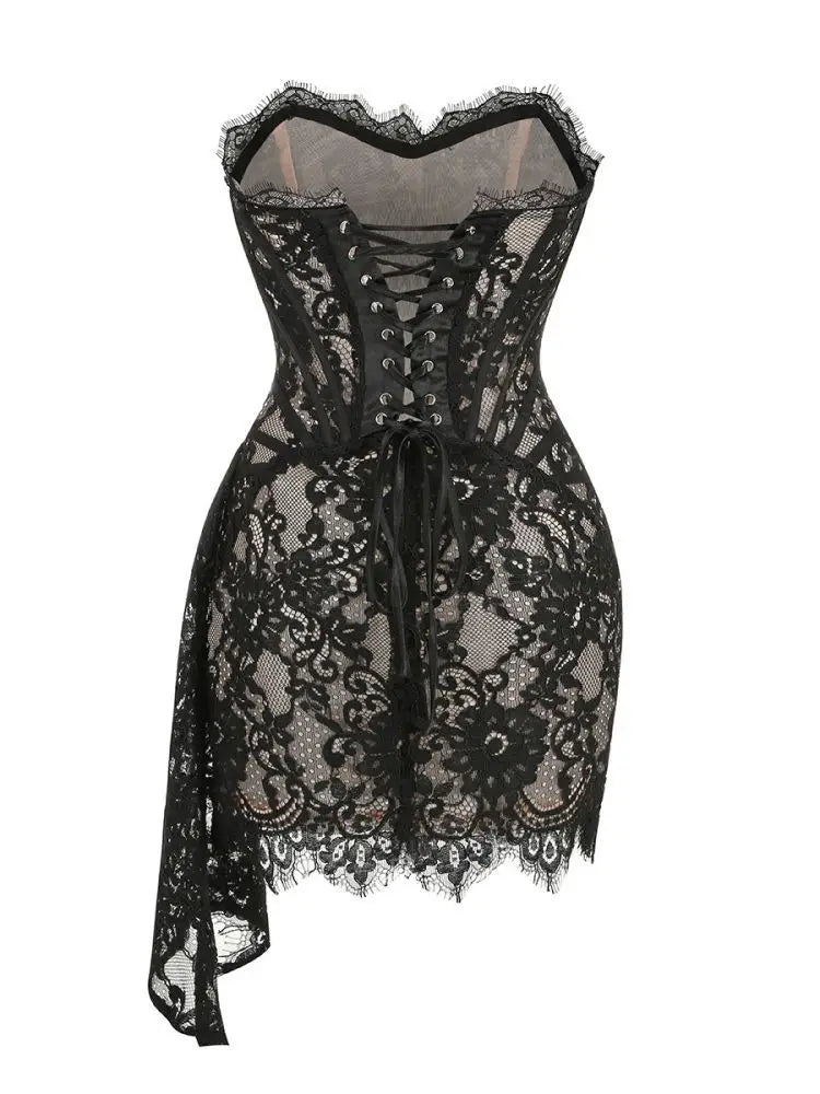 WOLZI Seraphine Sheer Lace Mini Dress - product image 28
