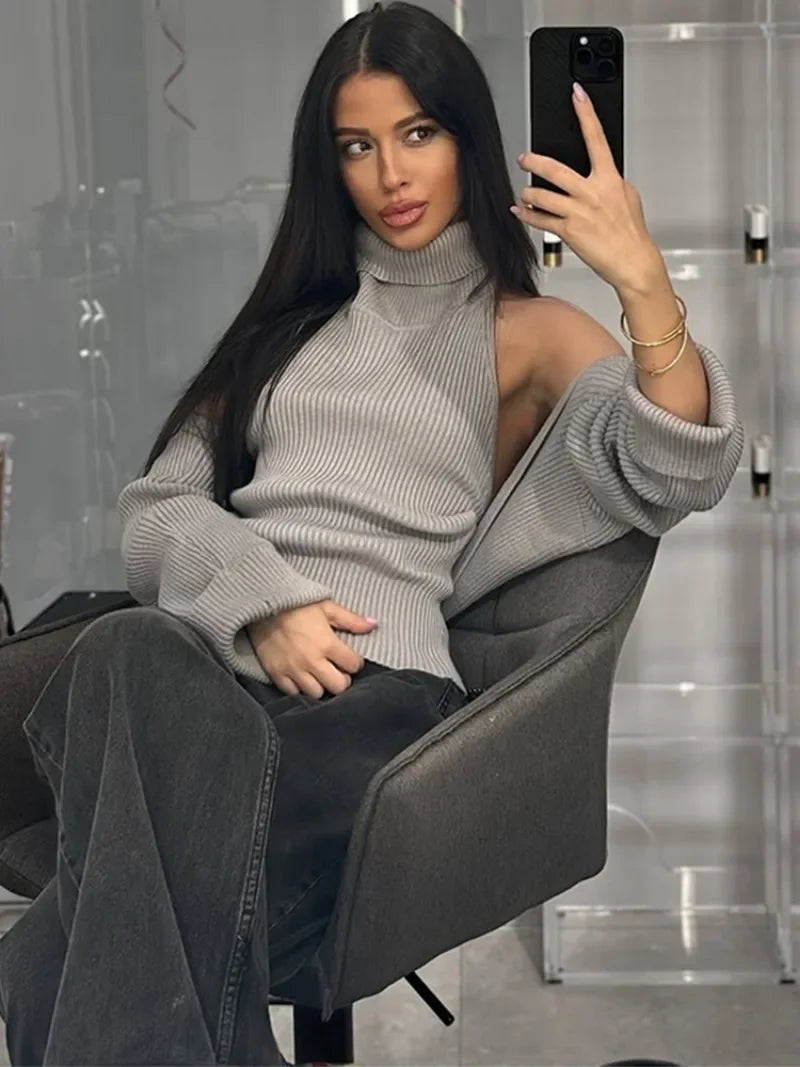 WOLZI Amara Knit Tank and Shawl Set - product image 9