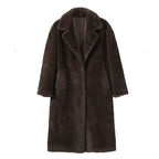 WOLZI Isolde Crystal Detail Faux Fur Coat - product image 5