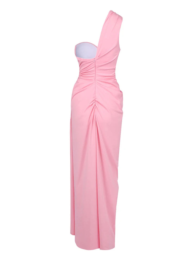 WOLZI Roselle Pleated One Shoulder Dress - product image 4