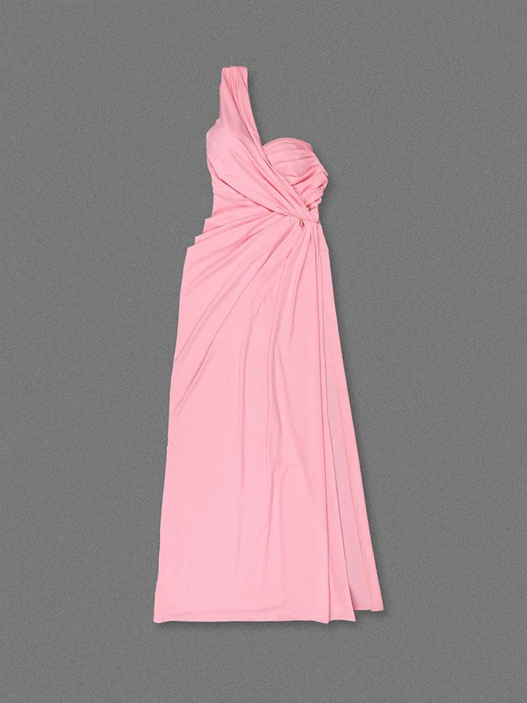WOLZI Roselle Pleated One Shoulder Dress - product image 5