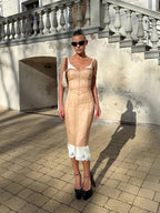 WOLZI Noella Sheer Mesh Midi Dress - product image 10