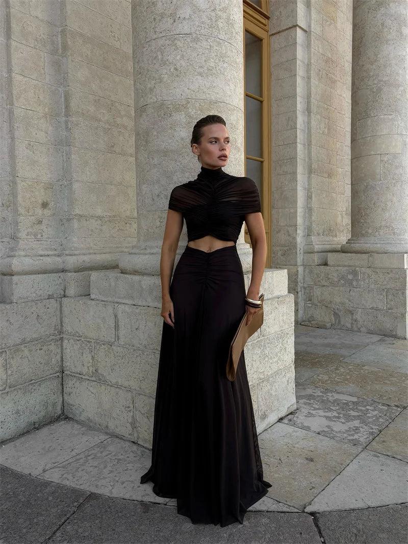 WOLZI Maven Ruched Cutout Dress - product image 13