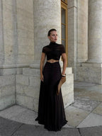 WOLZI Maven Ruched Cutout Dress - product image 13