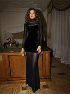 WOLZI Noctelle Mesh Illusion Maxi Dress - product image 3