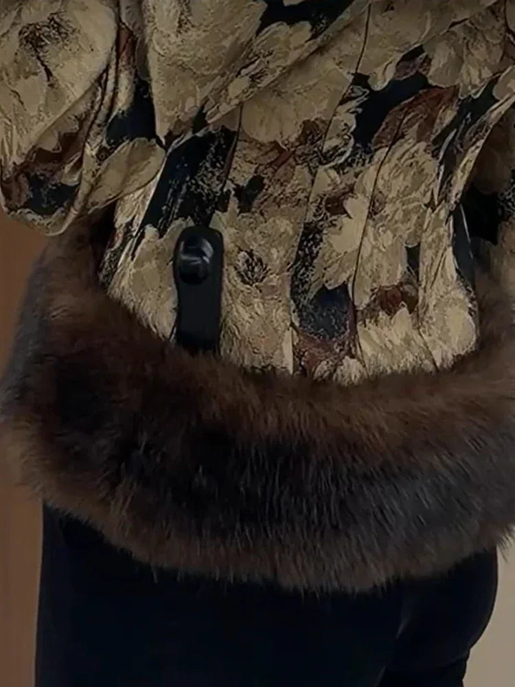 WOLZI Marielle Faux Fur Belted Coat - product image 34
