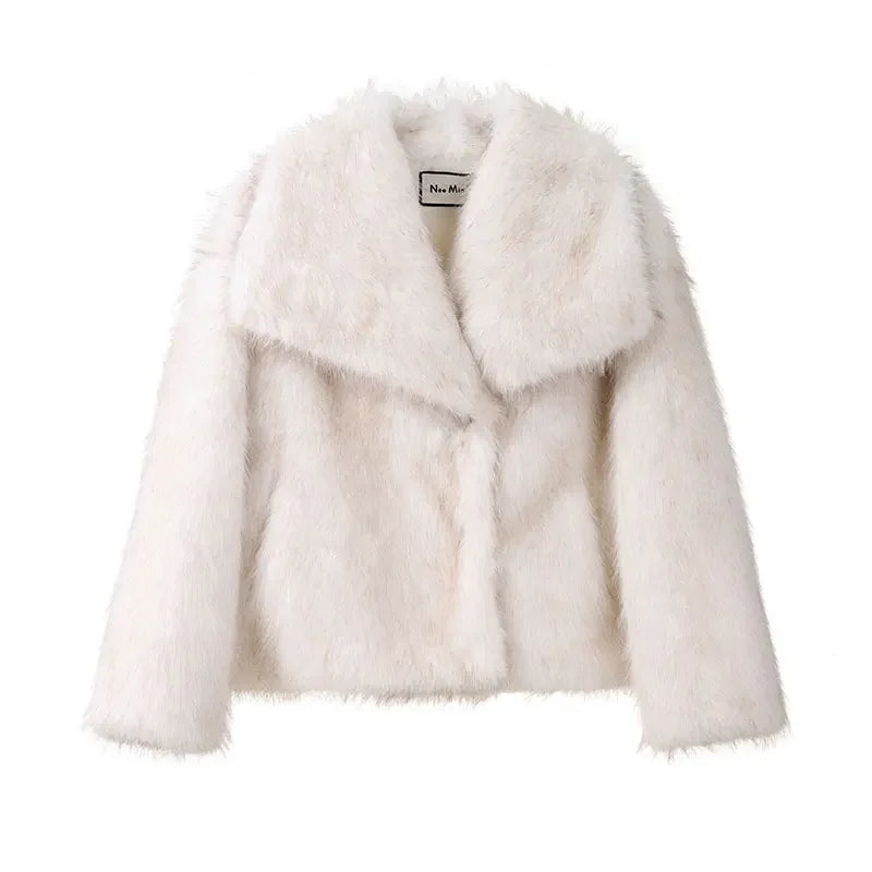 WOLZI Ombre Faux Fur Statement Coat - product image 15