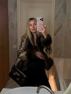 WOLZI Marielle Faux Fur Belted Coat - product image 35
