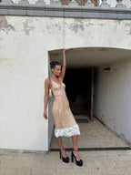 WOLZI Noella Sheer Mesh Midi Dress - product image 7