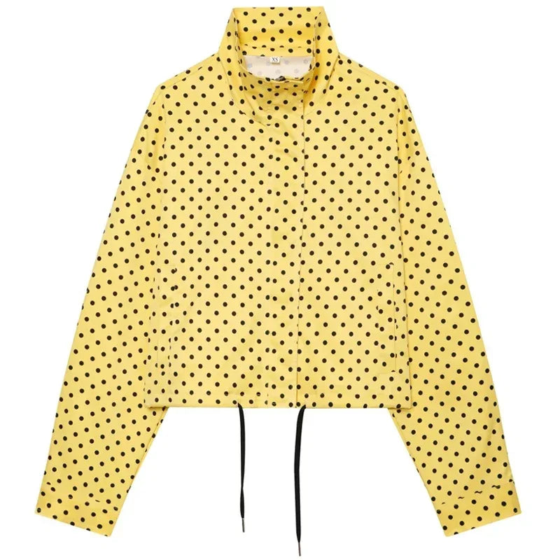 WOLZI Dottie Polka Dot Bomber Jacket - product image 14