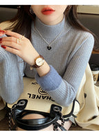 Elise Fleece Lined Turtleneck Sweater