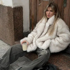 WOLZI Marlowe Plush Faux Fur Coat - product image 5