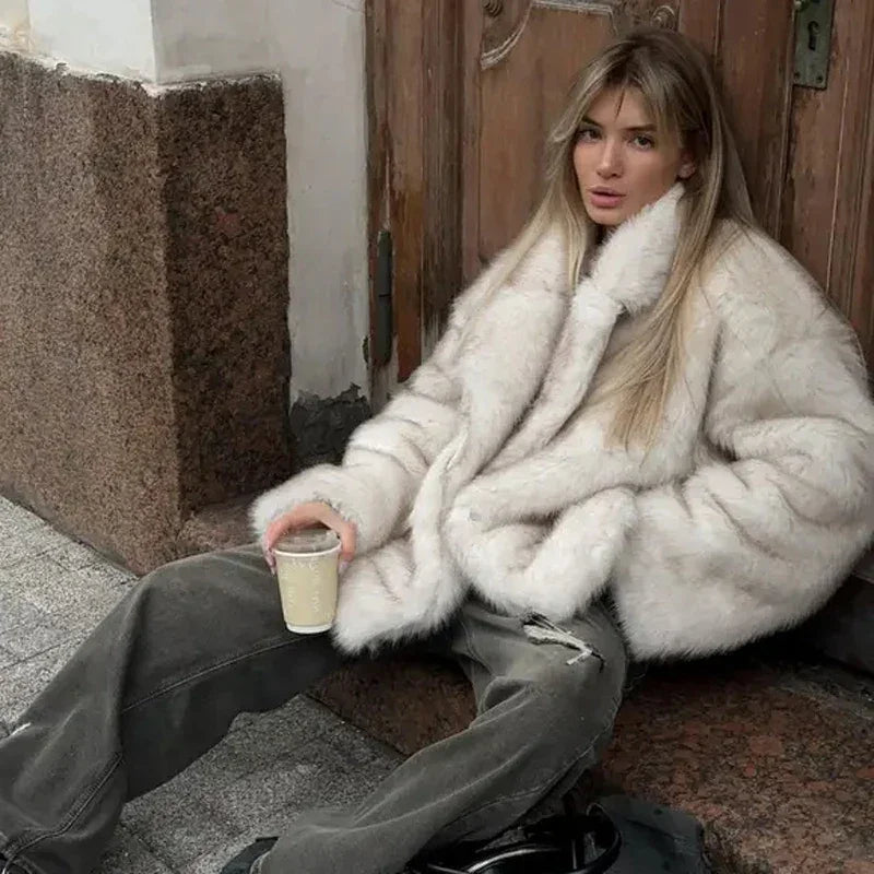 WOLZI Marlowe Plush Faux Fur Coat - product image 5