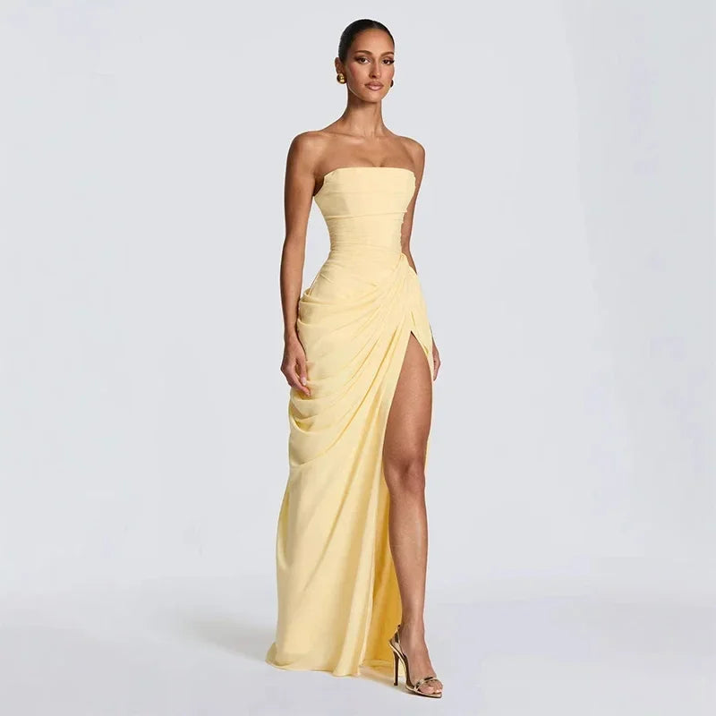 WOLZI Azzura Pleated Split Dress - product image 23
