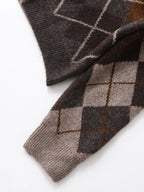 WOLZI Elodie Argyle Knit Cardigan - product image 10