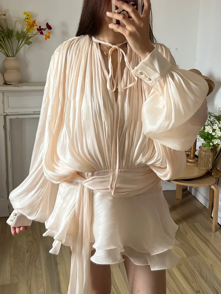 WOLZI Sorelle Lace Up Dress - product image 1
