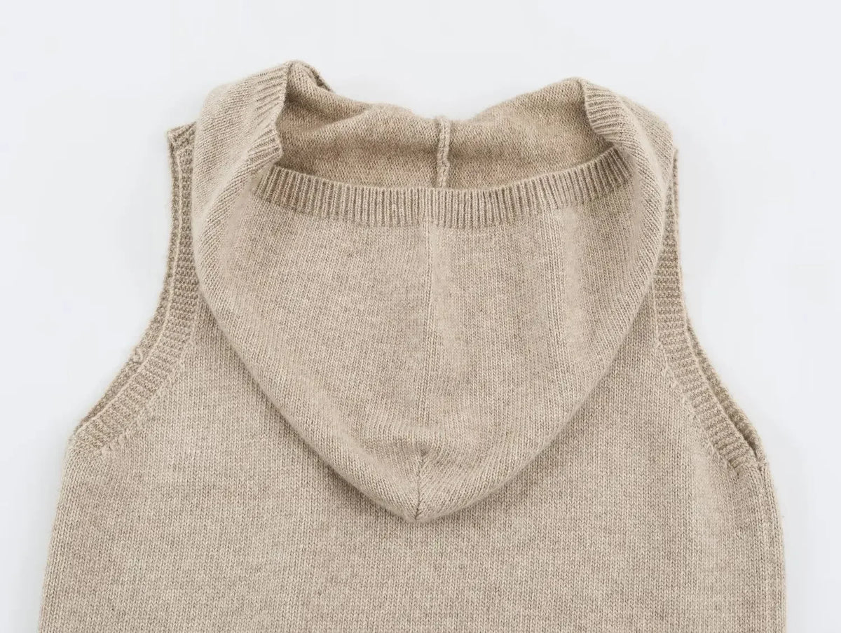WOLZI Rowan Hooded Knit Vest - product image 15