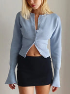 WOLZI Maris Patchwork Knit Cardigan - product image 1