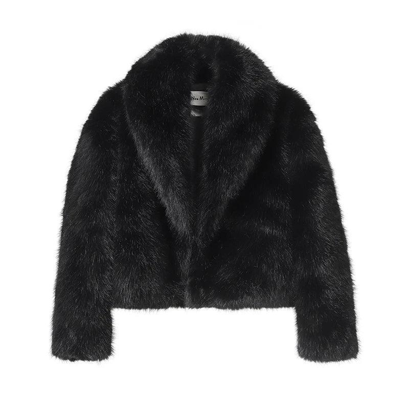 WOLZI Celine Shawl Collar Faux Fur Jacket - product image 9