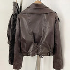 WOLZI Sloane Cropped Faux Leather Jacket - product image 16