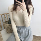 Celine V Neck Knit Sweater