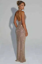 WOLZI Aurelia Sequin Halter Maxi Dress - product image 16