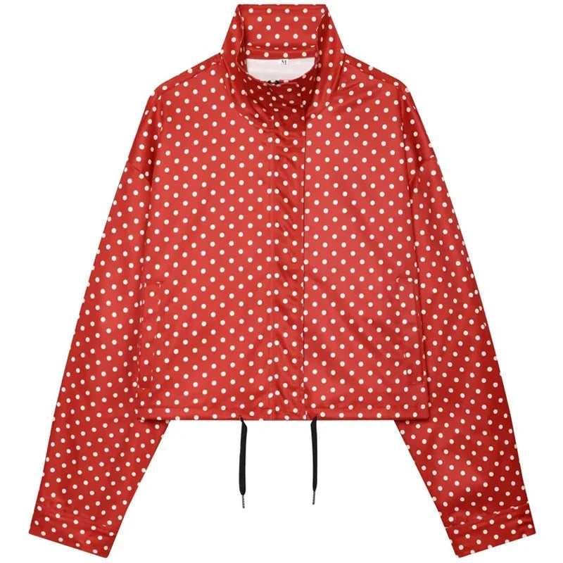 WOLZI Dottie Polka Dot Bomber Jacket - product image 11