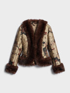 WOLZI Marielle Faux Fur Belted Coat - product image 31