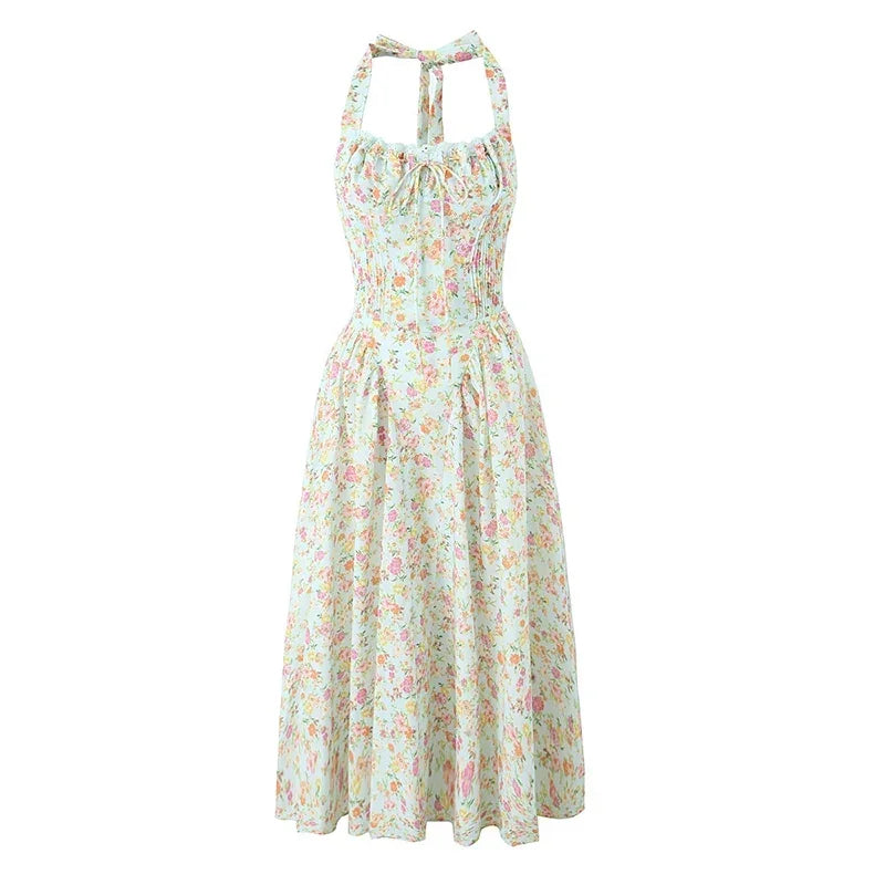 WOLZI Florielle Floral Halter Dress - product image 13