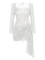 WOLZI Seraphine Sheer Lace Mini Dress - product image 24