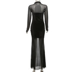 WOLZI Noctelle Mesh Illusion Maxi Dress - product image 15