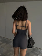 WOLZI Backless Black Tank Bodysuit - product image 5
