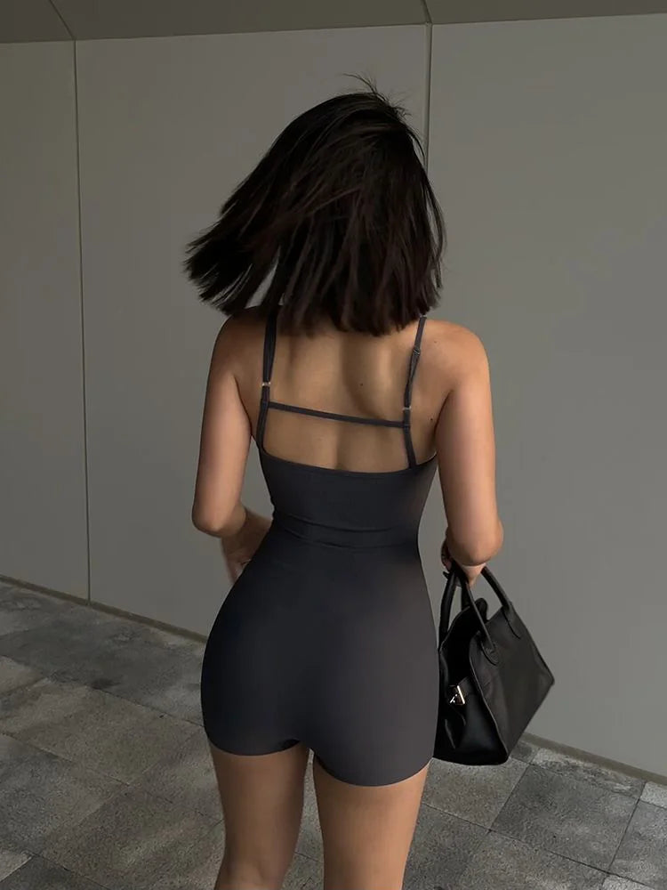 WOLZI Backless Black Tank Bodysuit - product image 5