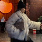 WOLZI Marlowe Plush Faux Fur Coat - product image 3