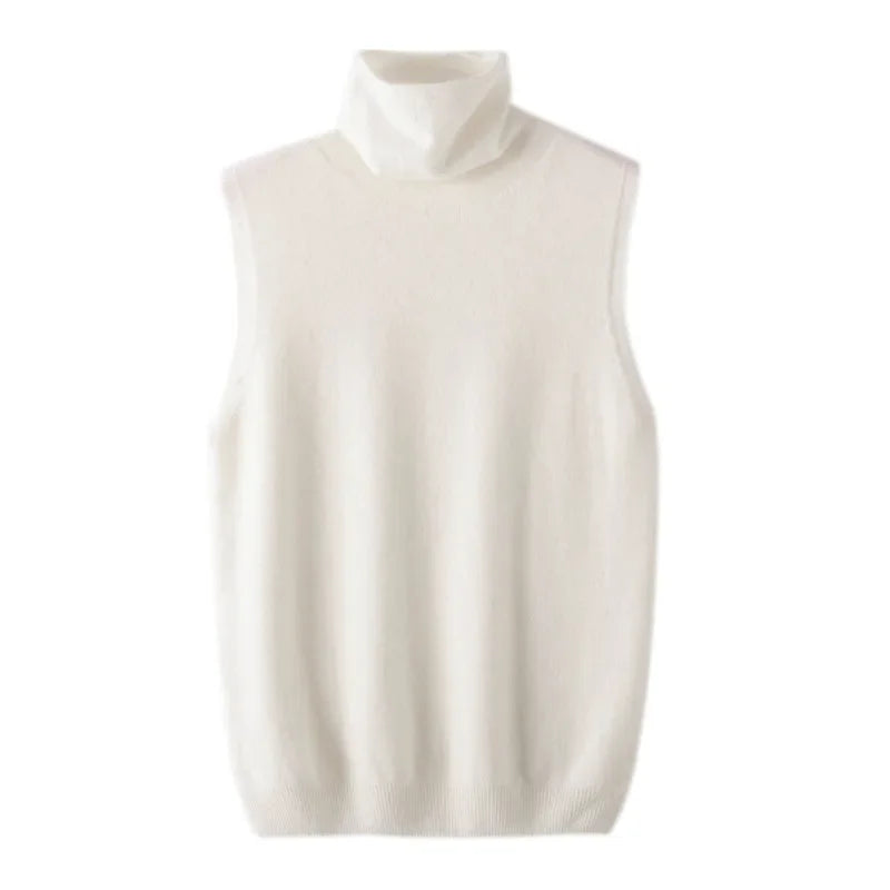 WOLZI Aster Merino Wool Turtleneck Vest - product image 12