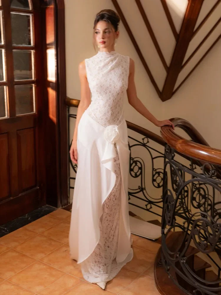 WOLZI Celestia Crystal Mesh Dress - product image 2