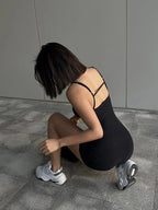 WOLZI Backless Black Tank Bodysuit - product image 4